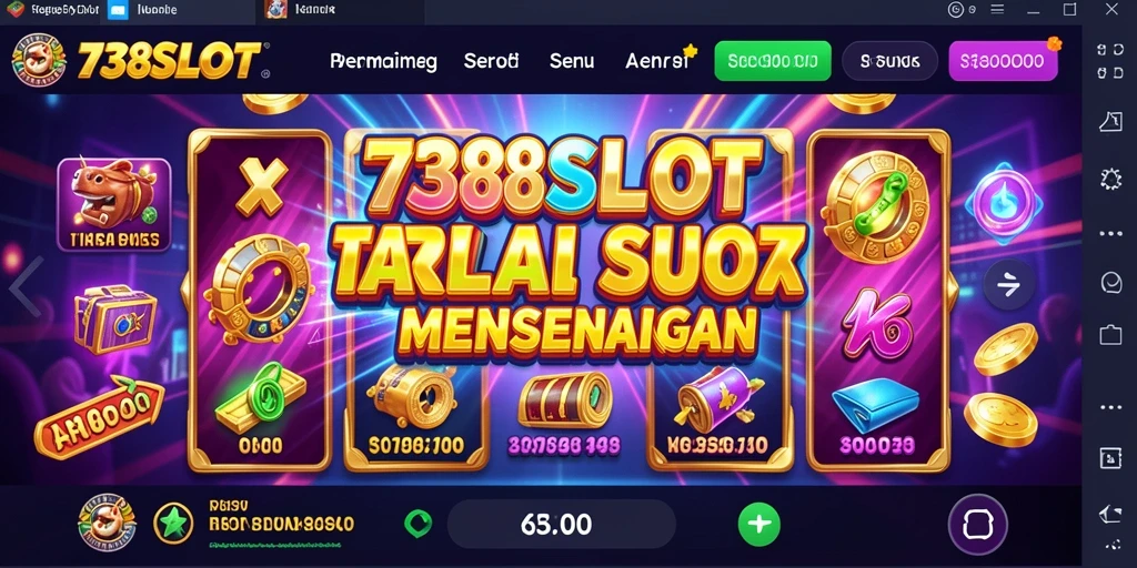 Tampilan gameplay 738SLOT yang mengasyikkan dan menarik.