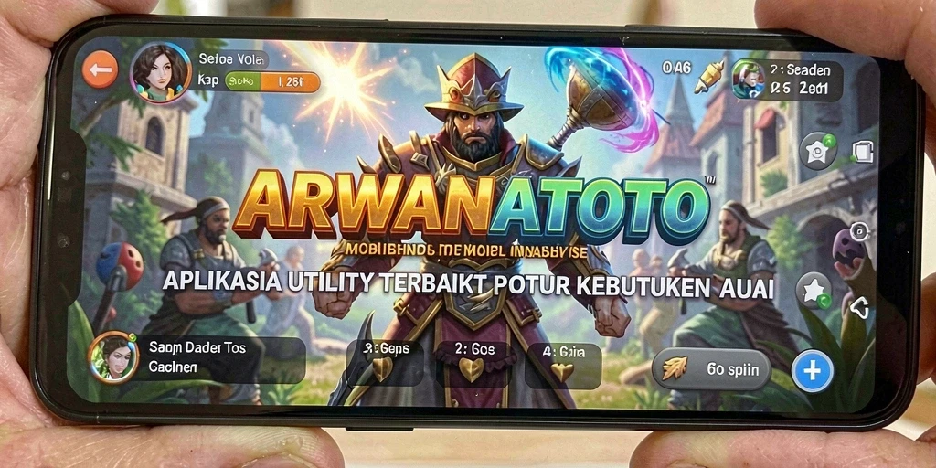 Screenshot ARWANATOTO menampilkan antarmuka pengguna yang sederhana dan efisien.