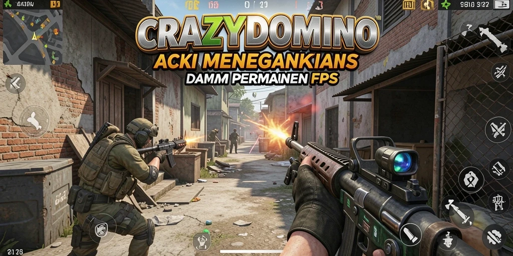 Gameplay seru dan grafis memukau dalam CRAZYDOMINO.