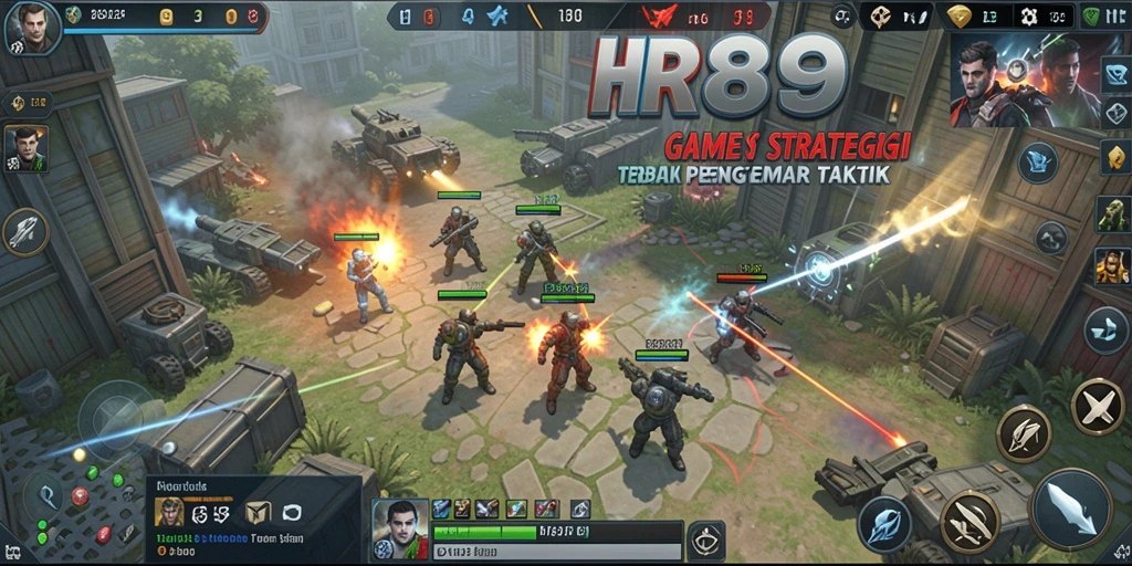 Tangkapan layar menunjukkan strategi mendebarkan dalam HR89.