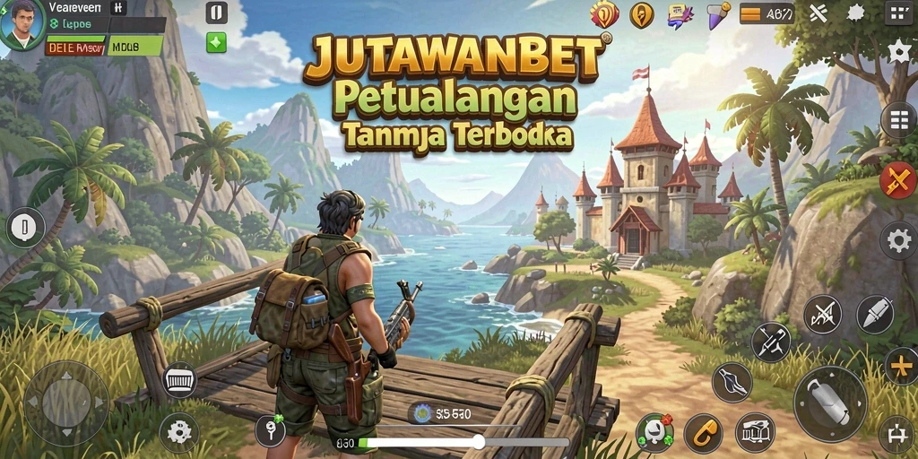 Tampilan gameplay menarik di dunia terbuka JUTAWANBET.
