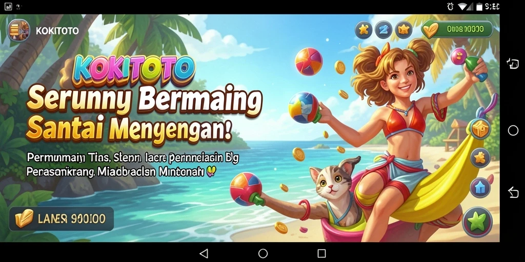 Tampilan menarik dari gameplay KOKITOTO dengan banyak tantangan.