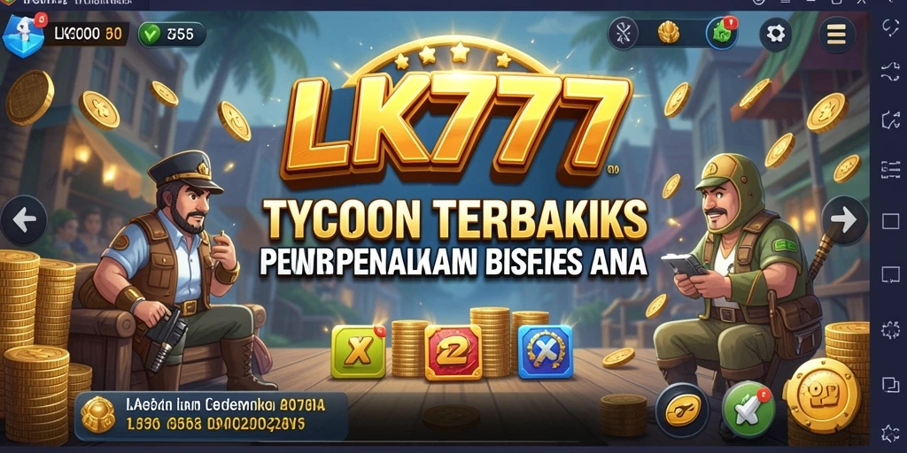 Tangkap momen menarik dari gameplay Tycoon LK777 yang mengasyikkan.
