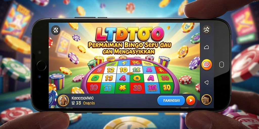 Tampilan gameplay Bingo LTDTOTO yang mengasyikkan dan interaktif.