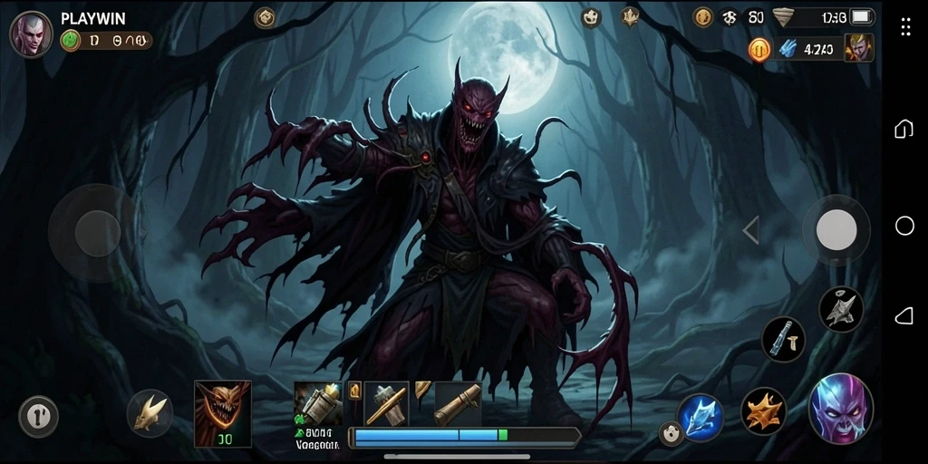 Gameplay seram dan menegangkan dalam dunia kegelapan.