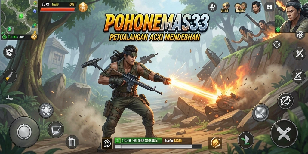 Gameplay mendebarkan di POHONEMAS33 dengan aksi cepat dan grafis menawan.