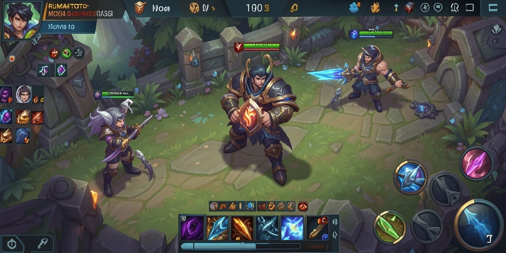 Tampilan menarik dari gameplay mendebarkan RUMAHTOTO.