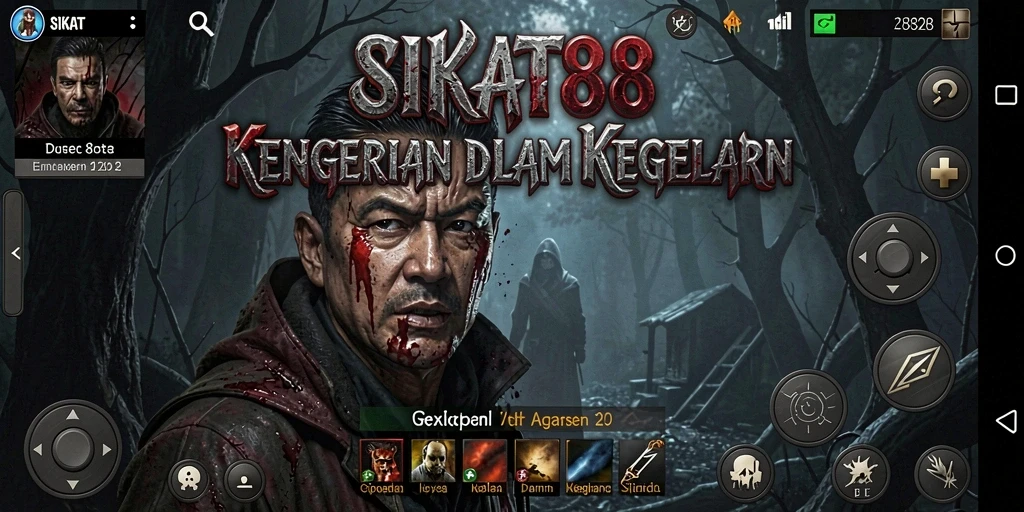 Gameplay SIKAT88 menampilkan suasana mencekam yang memacu adrenalin.