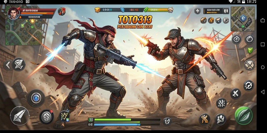 Tampilan gameplay menegangkan dalam TOTO313 dengan grafis yang memukau.